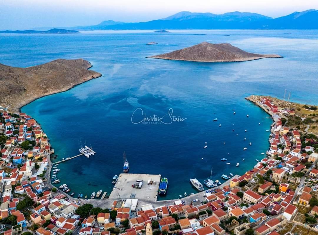 Апартаменти House Galini Chalki Town Екстер'єр фото