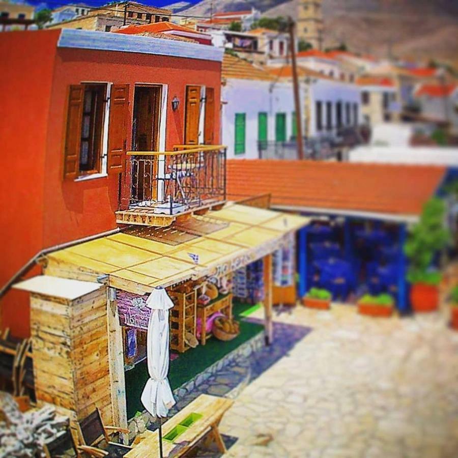 Апартаменти House Galini Chalki Town Екстер'єр фото